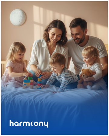 Ochraniacz na materac 90x200x25 Harmoony wodoodporny bambusowy