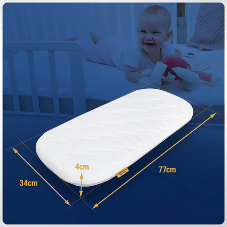 Materac 77x34 do gondoli wózka Piankowy