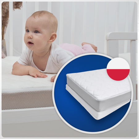 Poduszka Klin do Łóżeczka Antyrefluksowa dla Niemowląt 70x38x7