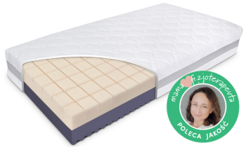 Materac 80x200 Fizjomax® Adult Poleca Mama Fizjoterapeuta
