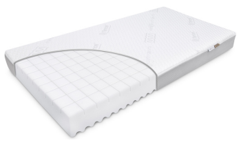 Materac 60x120 do łóżeczka z woskiem swolniającym wchłanianie cieczy