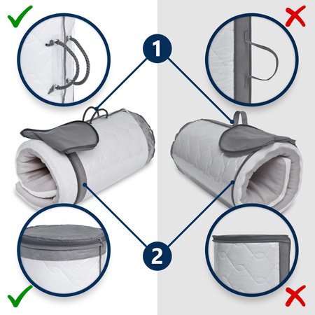 Materac do Kinderkraft Joy 2 do łóżeczka turystycznego 120x60 Kinderkraft Leody