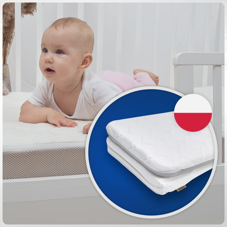 Poduszka Klin do Kołyski Antyrefluksowa dla Niemowląt 38x39x7