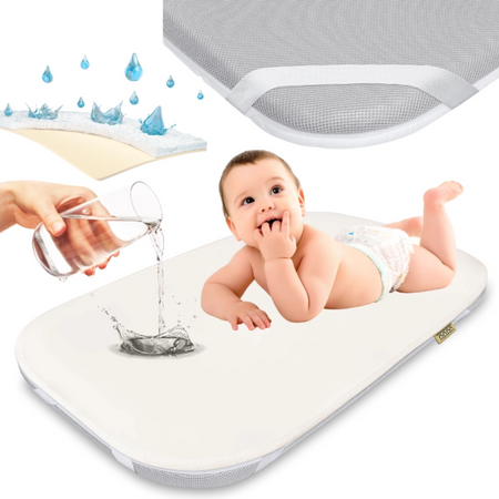 Ochraniacz na materac do Momi Smart Bed oraz Lionelo Theo/ Timon 86x50 Wodoodporny