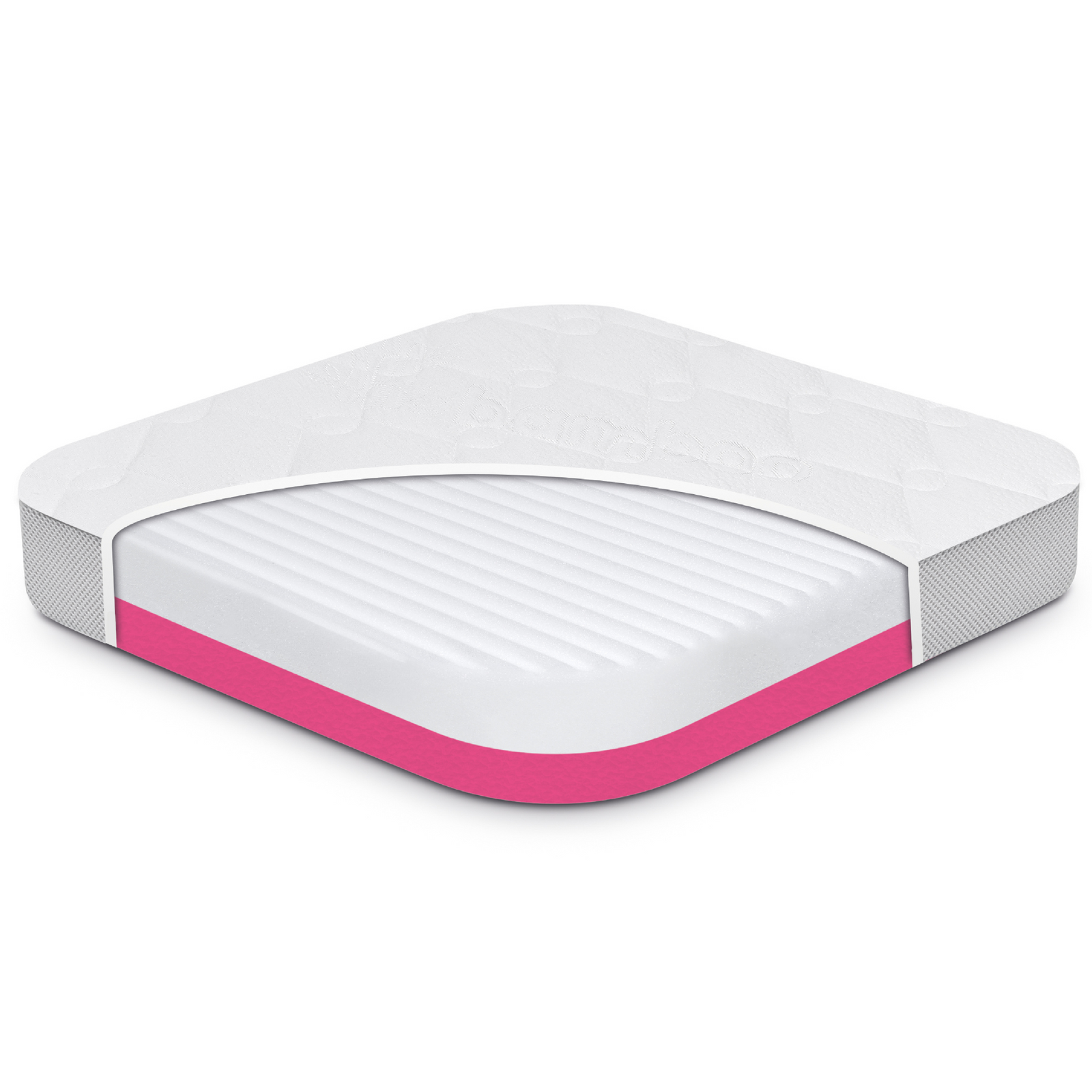 Materac do Łóżeczka Waldin 7w1 73x73 Lekko zaokrąglone rogi