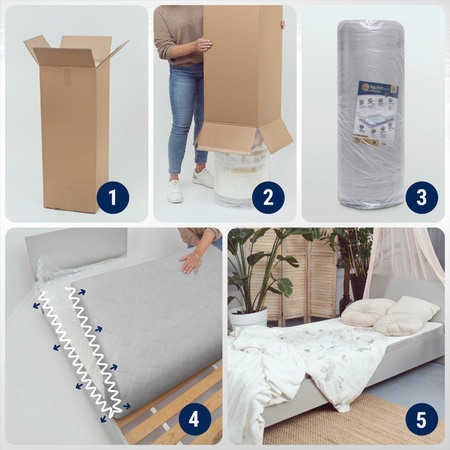 Materac 100x200 do łóżka Piankowy