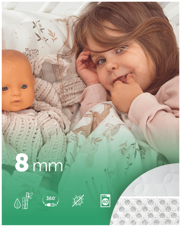 Materac 150x80 Fizjomax® Junior Poleca Mama Fizjoterapeuta