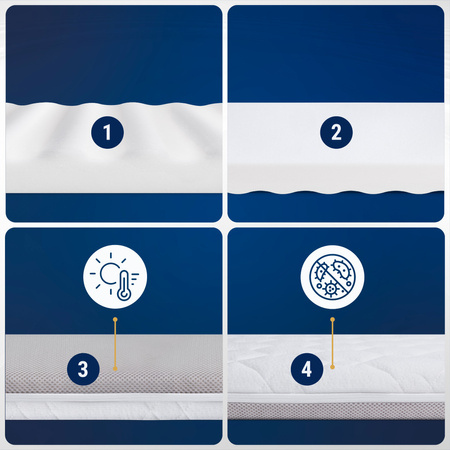 Materac 72x33 do gondoli wózka Piankowy