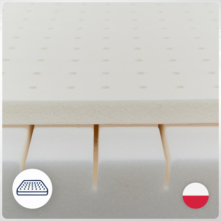 Materac 60x120 do łóżeczka Lateksowy