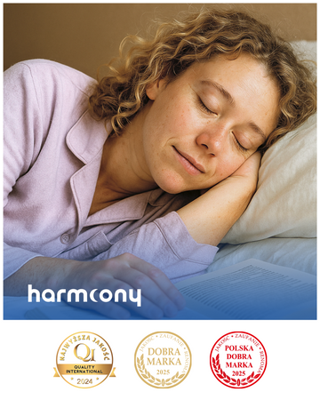 Ochraniacz na materac 90x200x25 Harmoony wodoodporny bambusowy