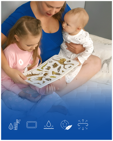 Ochraniacz na materac 160x70 Harmoony wodoodporny bambusowy