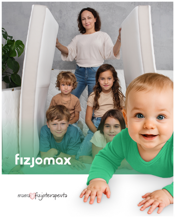 Materac 100x180 Fizjomax® Junior Poleca Mama Fizjoterapeuta