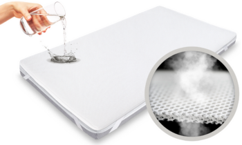 Ochraniacz na materac do kołyski 90x60 Oddychający Wodoodporny