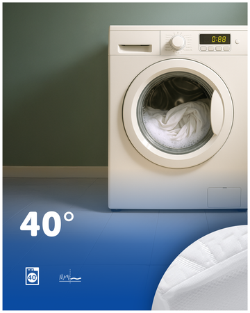 Ochraniacz na materac 160x90 Harmoony wodoodporny bambusowy