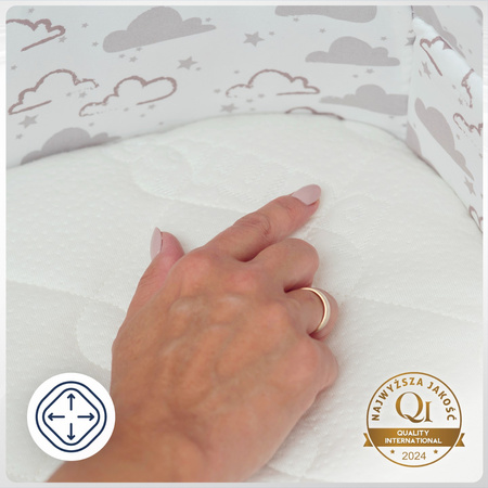 Materac do Łóżeczka Stokke Sleepi Mini V3 78x60 Wysokoelastyczny